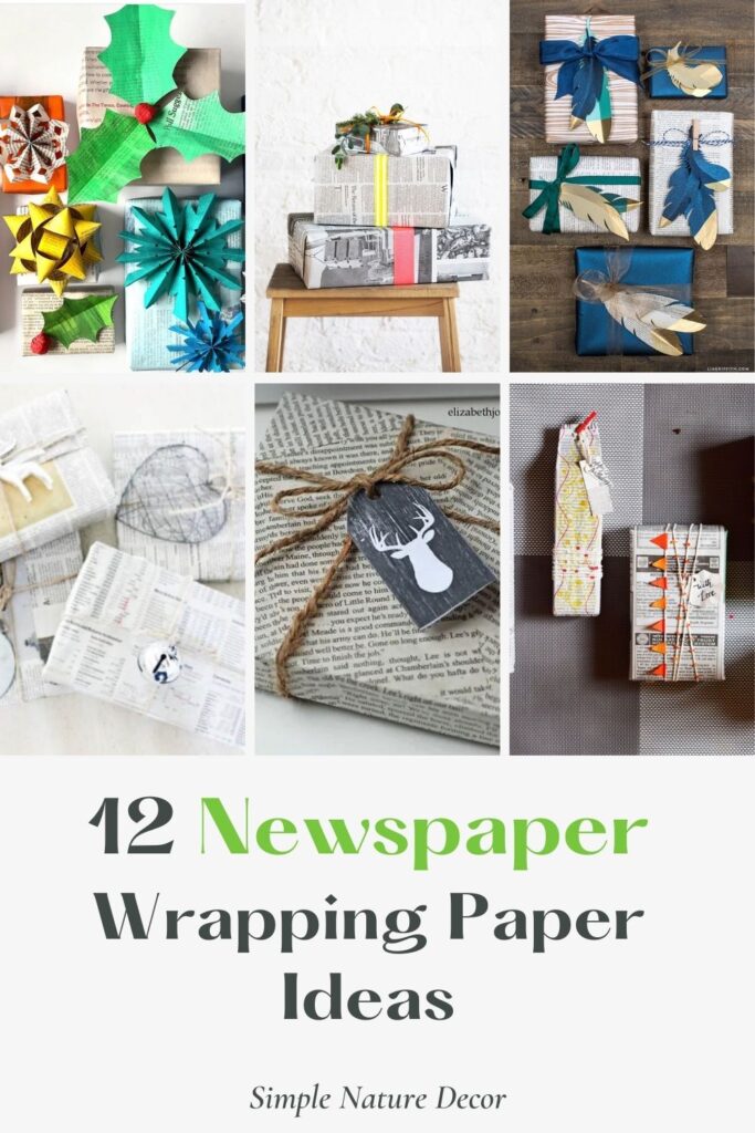 Creative Ways To Wrap Gifts With Newspaper