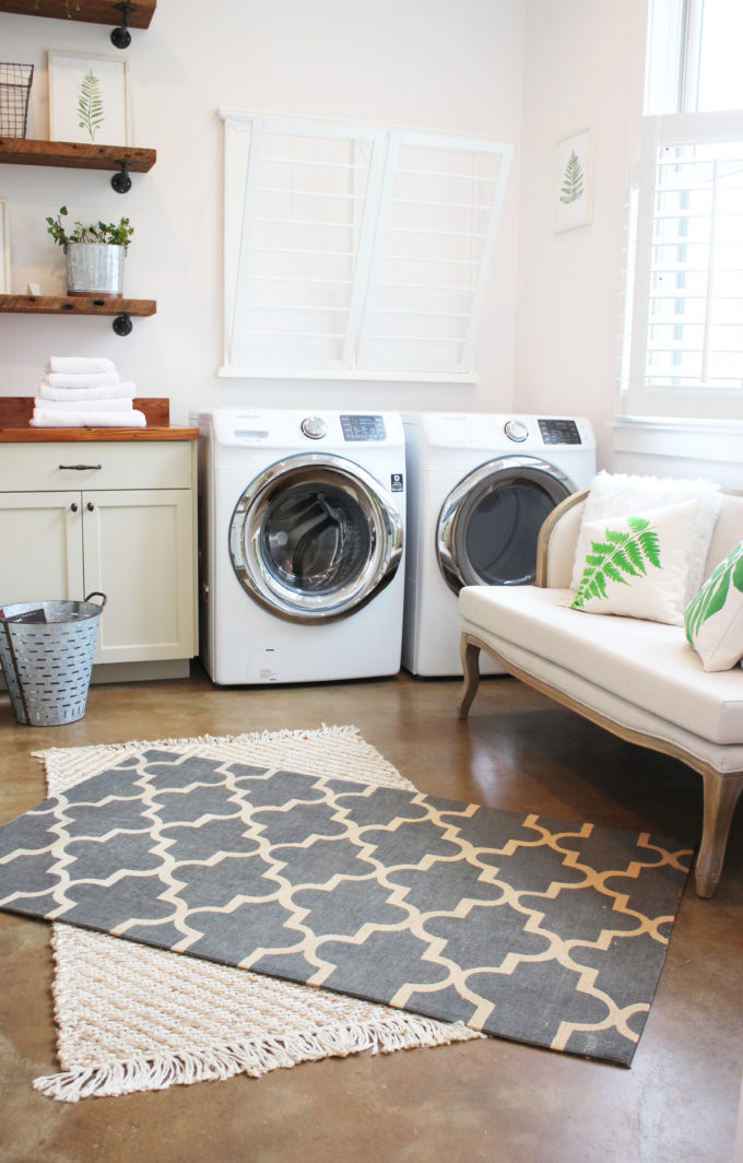 Small Laundry Room Makeover! - Jessica Welling Interiors