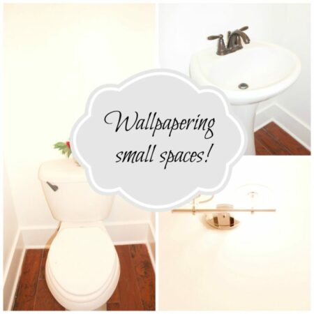 Best Wallpaper Tips for a Small Bathroom - Simple Nature Decor