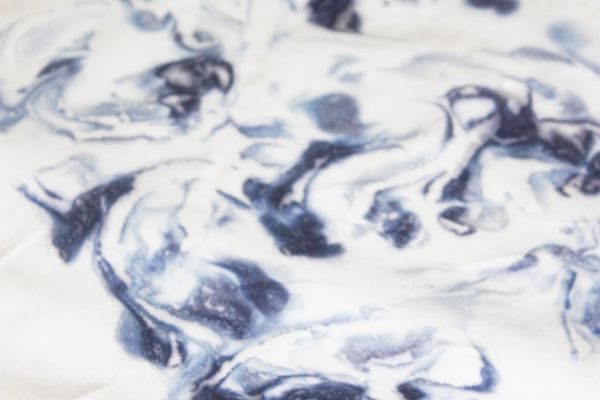 Marbling Dye Technique on Pillow Cases