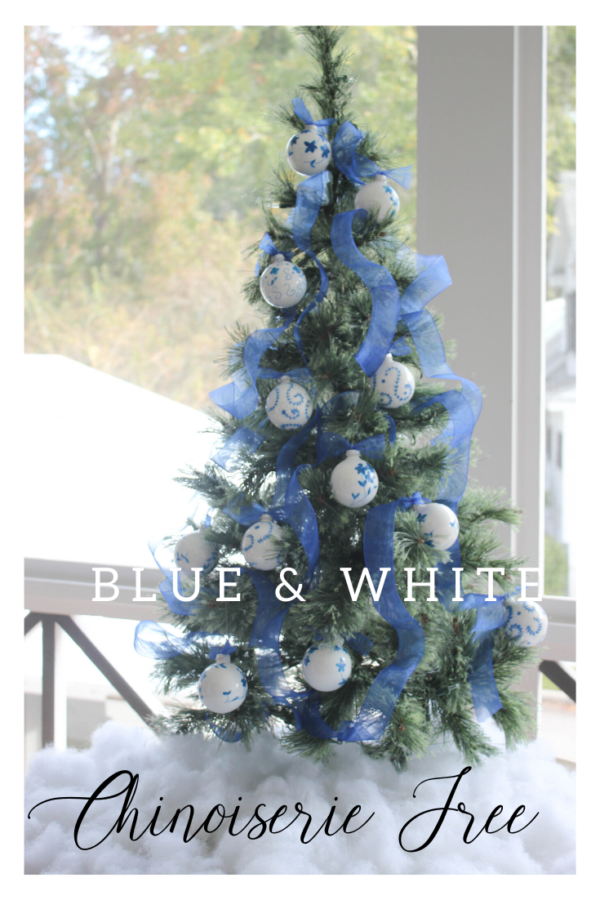 Blue and White Christmas Tree Decorations - Intelligent Domestications