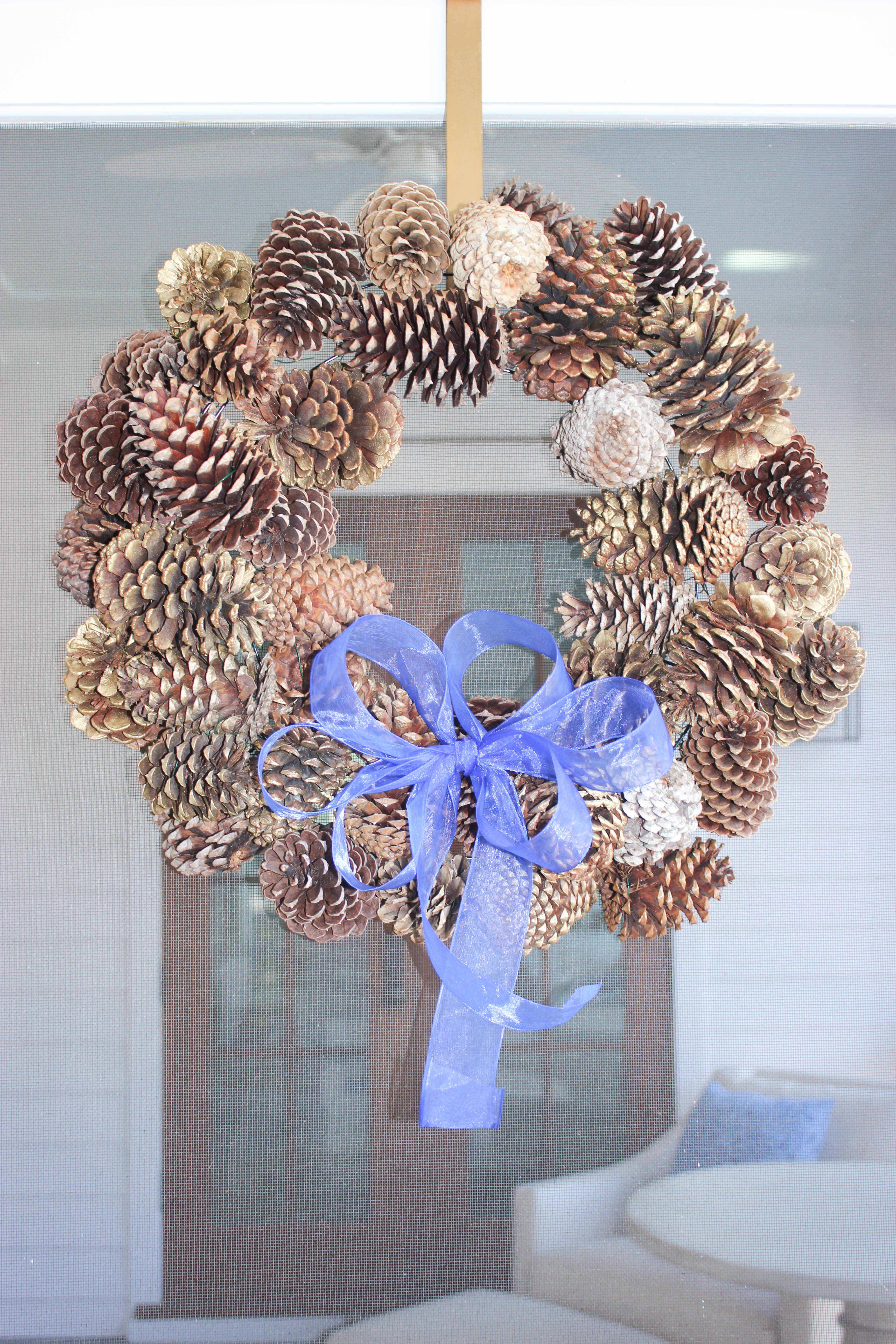 Pinecones to Add on to Wreath Wreath Embellishments Pinecones on