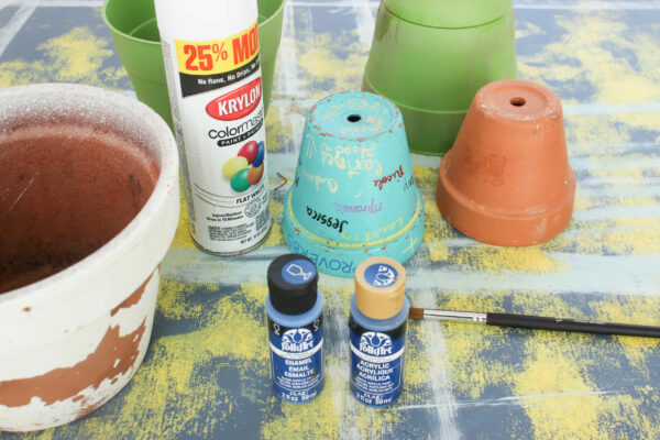How to Paint a Garden Pot and Outdoor Containers - Shop at Blu