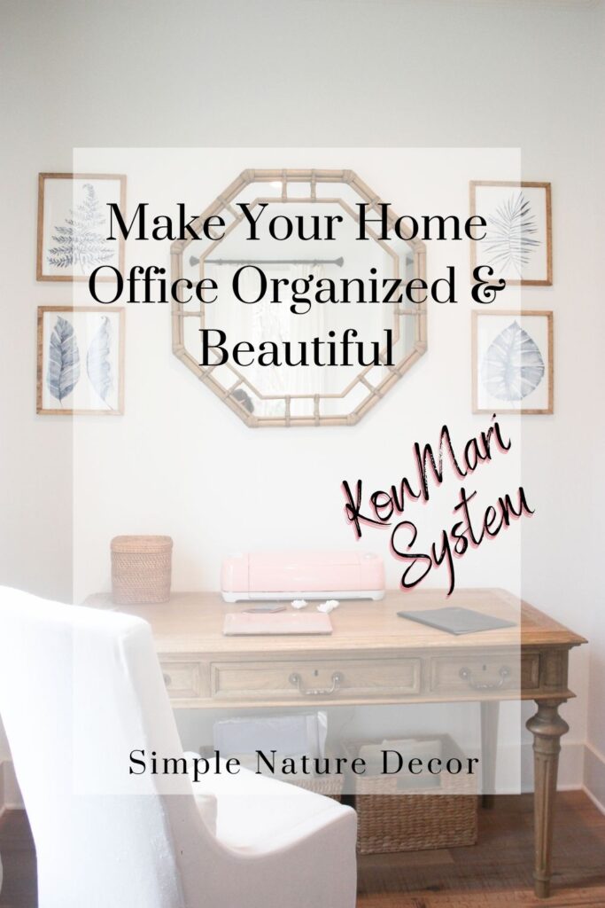 How To Organize Your Home Office With the KonMari Method