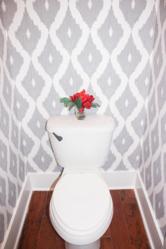 How To Wallpaper A Small Bathroom In A Detail Guide