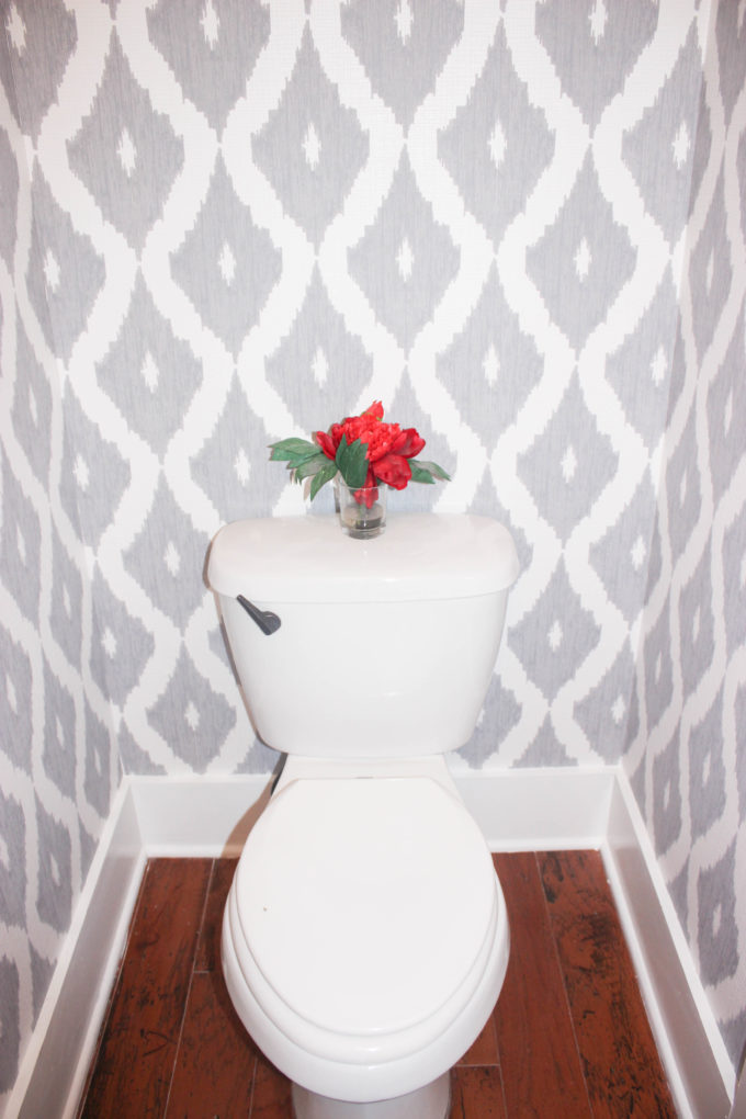 Wallpaper In A Small Foyer Makes A Statement | Classic Casual Home