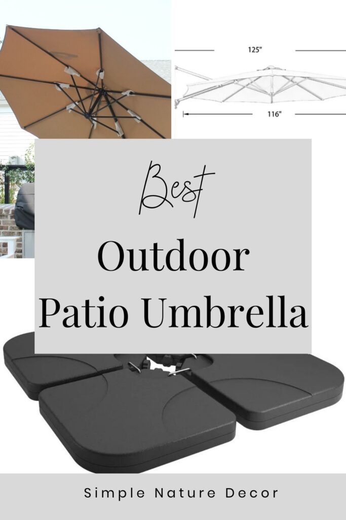 HOW TO SET UP CANTILEVER OUTDOOR PATIO UMBRELLA