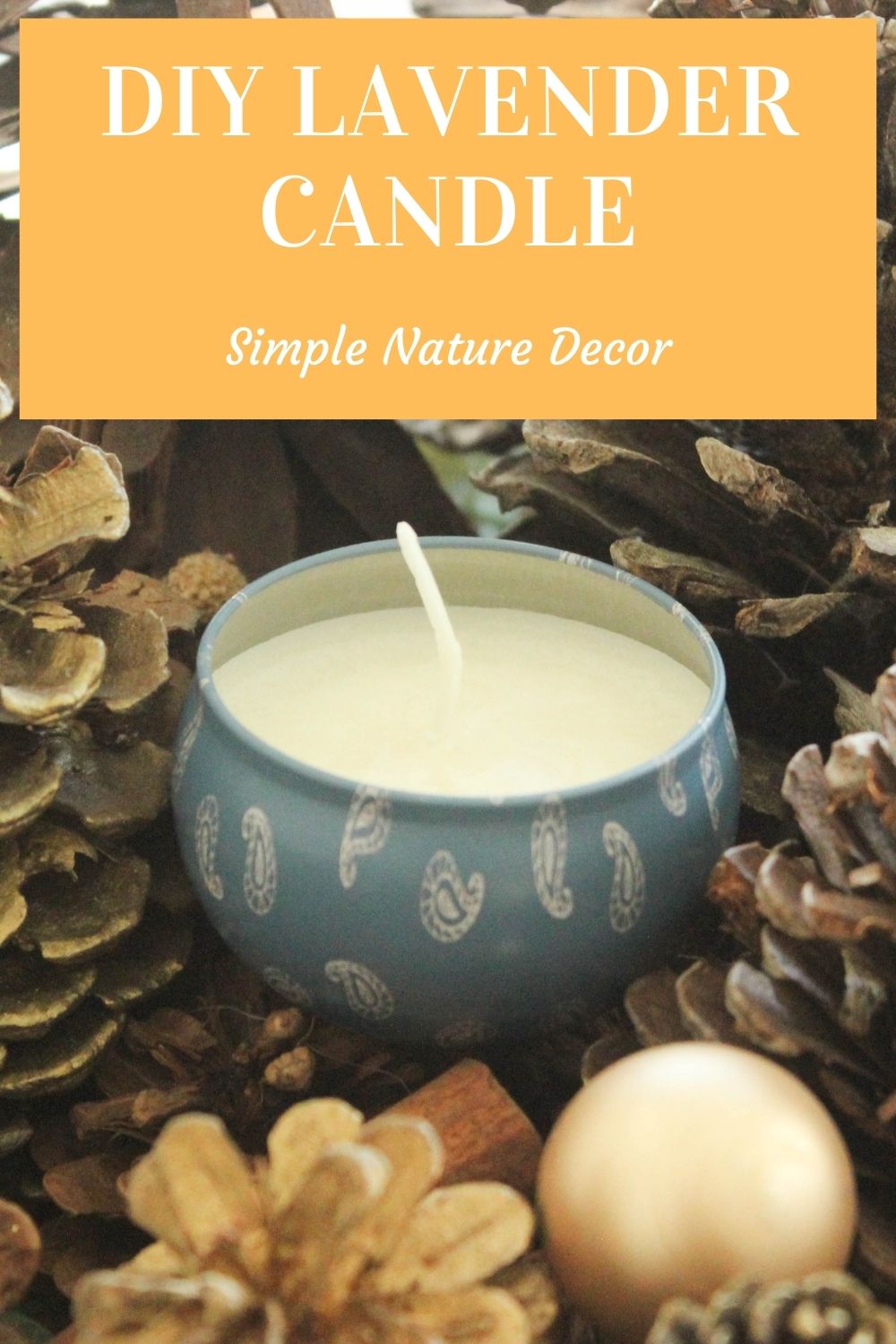 DIY Lavender Candles That Clear The Mind