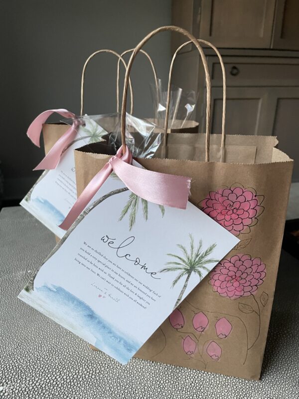 Personalized Welcome to Our Wedding Wedding Welcome Bag /// Wedding Guest  Bags, Hotel Welcome Bags, Welcome Bags